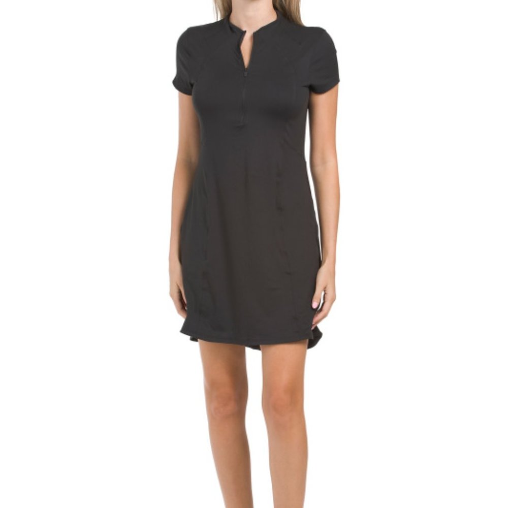 New Puma Womens Cloudspun Madison Golf Dress Puma Black Size XS